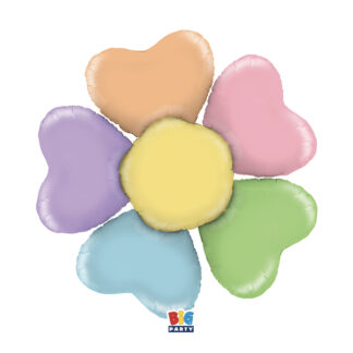 Palloncino Mylar Forma Rainbow Flower