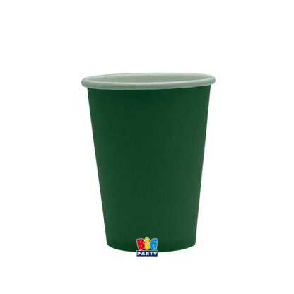 Bicchieri ecolor verde foresta 25 pezzi