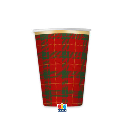 Bicchieri Tartan Gold