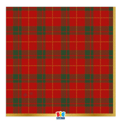 Tovaglioli Tartan Gold