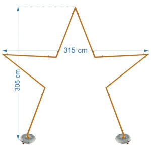 Arco a Stella Per Palloncini