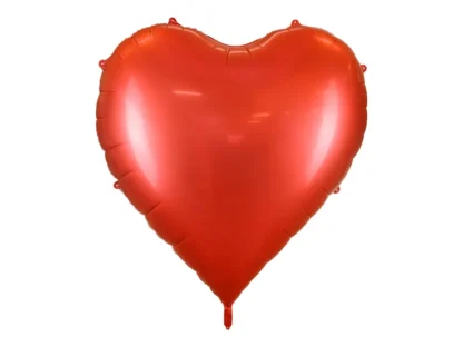 Palloncino in foil cuore rosso 136x129 cm