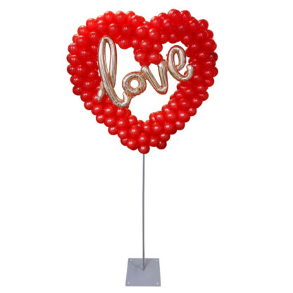 Stand per palloncini a cuore da 2.10mt - immagine 2