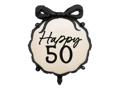 Palloncino con fiocco Happy 50